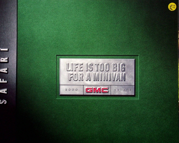 GMC Safari - USA - Prospekt 2000