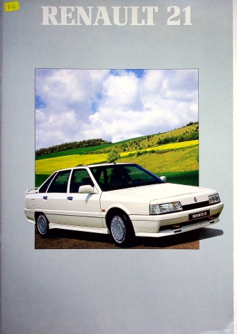 Renault R 21 Prospekt 198? Renault R 21 Prospekt 198?