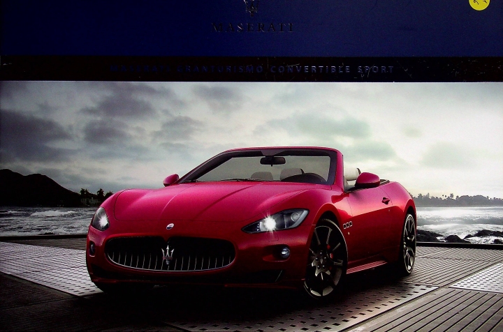 Maserati Granturismo Cabrio Sport - USA - Prospekt 200?