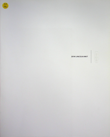 Lincoln MKT - USA - Prospekt 2014