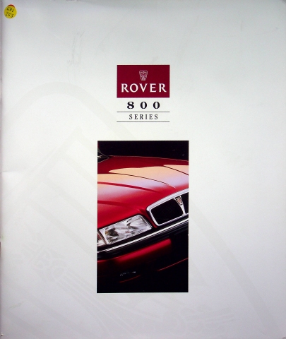 Rover 800 - Übergröße - Prospekt 199?