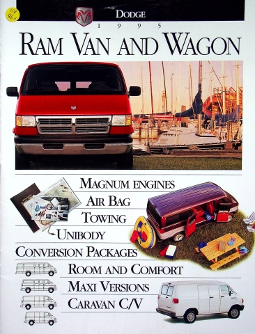 Dodge Ram Van Wagon - Kanada - Prospekt 1995