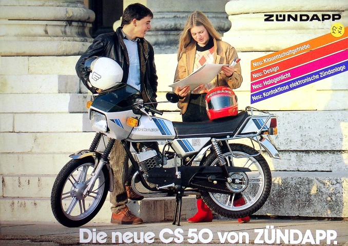 Zündapp CS 50 Prospekt 198?
