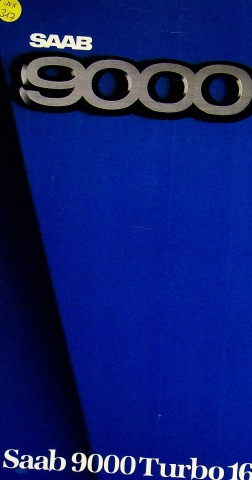 Saab 9000 Prospekt 1985