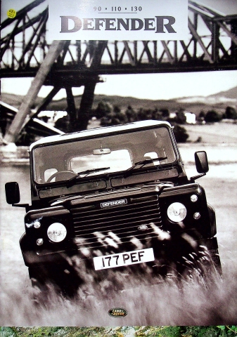 Land Rover Defender 90 110 130 Prospekt 1996