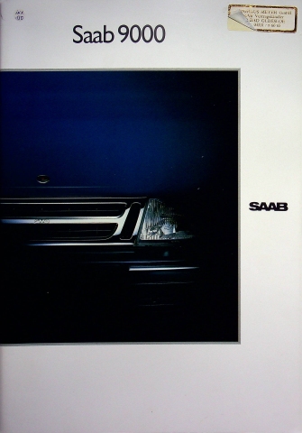 Saab 9000 Prospekt 1989