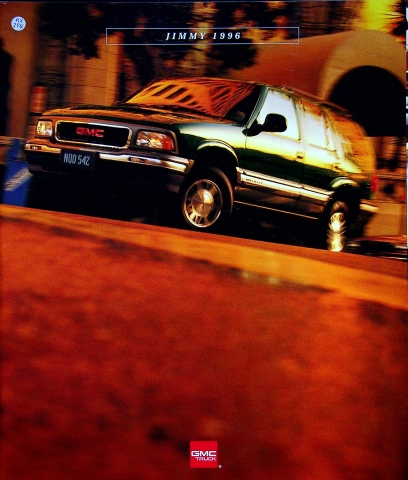 GMC Jimmy - USA - Prospekt 1996