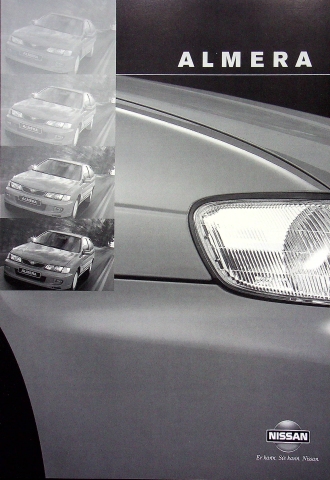 Nissan Almera - technische Daten & Ausstatungen - Prospekt 03/1998