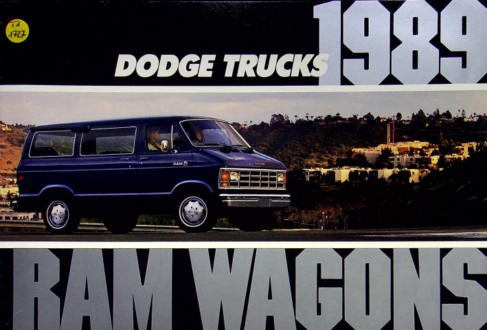 Dodge Ram Wagon - USA - Prospekt 1989