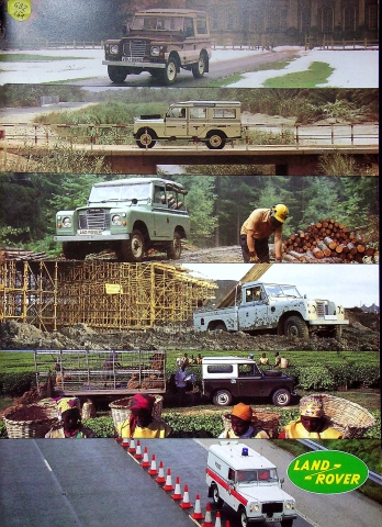 Land Rover Defender 88 109 Prospekt 12/1982