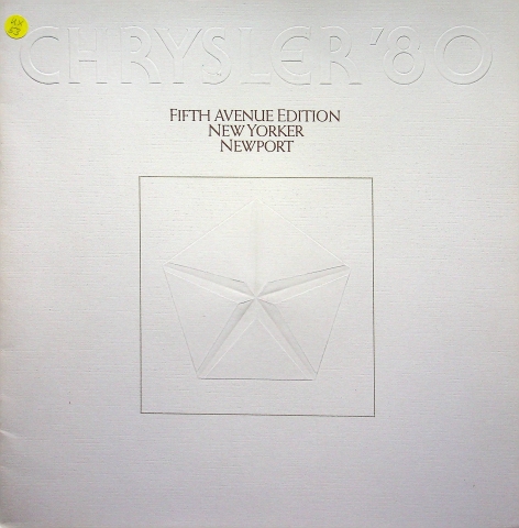 Chrysler New Yorker Newport - USA - Prospekt 1980