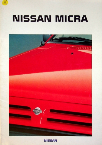 Nissan Micra - NL - Prospekt 198?