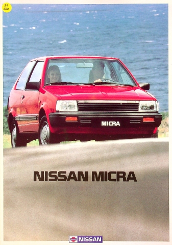 Nissan Micra - Dänemark - Prospekt 10/1986