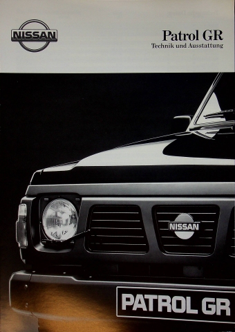 Nissan Patrol GR - technische Daten & Ausstatungen - Prospekt 03/1991