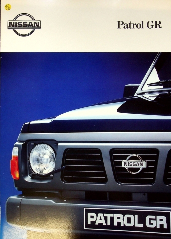 Nissan Patrol GR Prospekt 08/1992