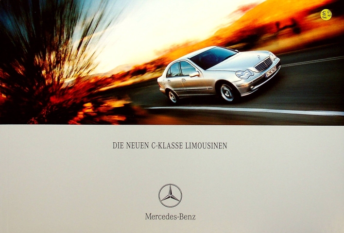 Mercedes C-Klasse W203 Prospekt 01/2000