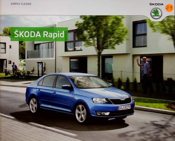 Skoda Rapid Prospekt 08/2013