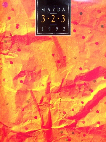 Mazda 323 - USA - Prospekt 1992